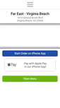 Mobile Screenshot of fareastvirginiabeach.com
